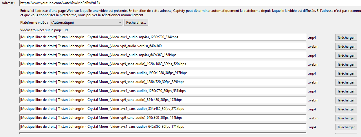 téléchargement-vidéo-résolution