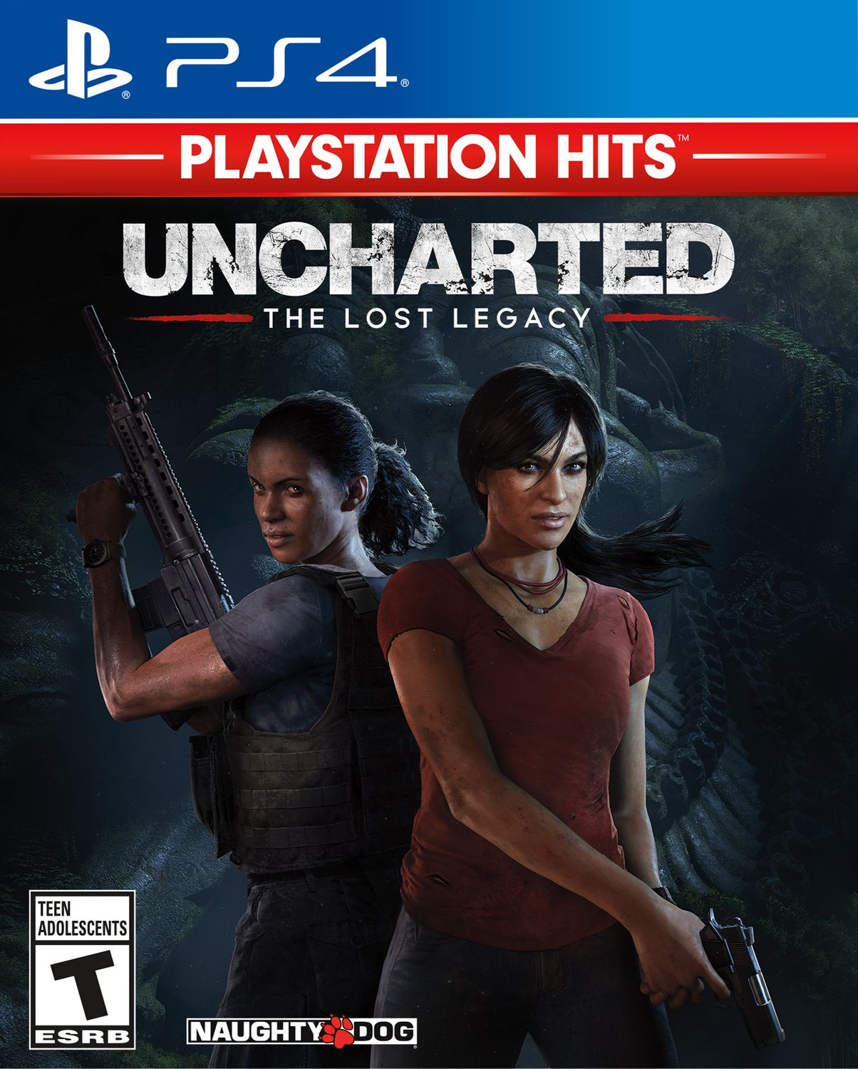 couverture de la jaquette d'Uncharted The Lost Legacy